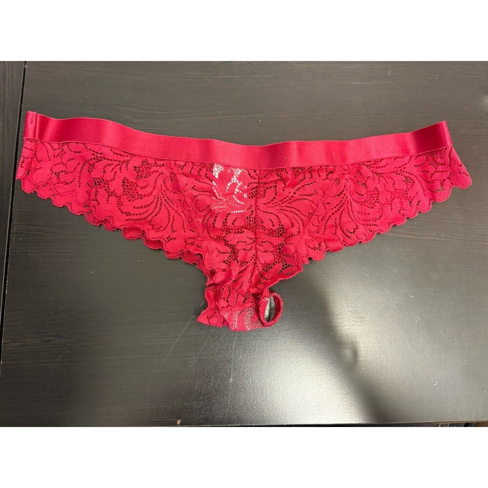 4 Pack Women’s Lacey Thong XL